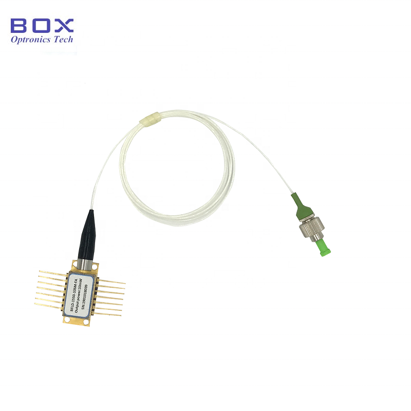 1550nm Narrow Linewidth DFB Papilio Laser Diode Auxilium Communicationum cohaerentium