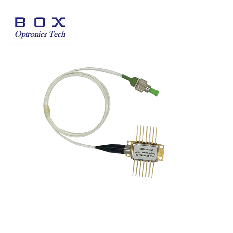 660nm 30mW FP Fiber Coupler Laser Diode